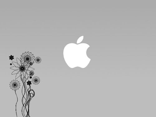 Tall Twisted Flowers Vinyl Macbook / Laptop Decal Sticker Graphic