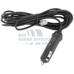 Long Power Cord for Beltronics Escort V1 Radar Detectors by 