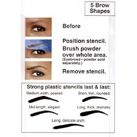 Buy Eyebrowz Eyebrow Plastic Stencils Reviews