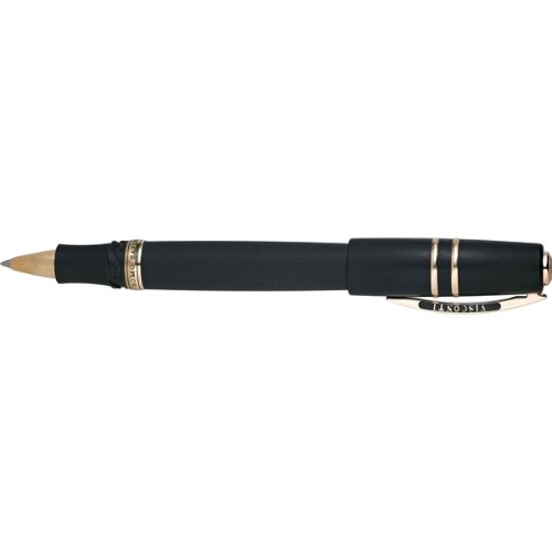 Visconti Homo Sapiens Lava Blk wBronze Rollerball Pen