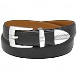 Driven Mens Pebble Grain Leather Belts