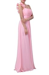 A-line Chiffon One Shoulder  Dress