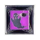 Silver Ghost Embossed Sticker Seals