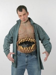 Click here to buy Hunger Pains Chest Piece by Morris Costume Company.
