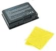 Laptop Replacement Battery for select Toshiba Laptop / Notebook / Compatible with Toshiba 3589, PA3589U, 3589U, PA3589, PA3589U-1BAS, PA3589U-1BRS, PA3609U-1BRS, PABAS106, Dynabook Qosmio Series: F40/85C, F40/85D, F40/85E, F40/85F, F40/86DBL, F40/86EBL, F40/86FBL, F40/86G, F40/87C, F40/87CBL, F40/87DBL, F40/87EBL, F40/88EBL, F40, F40-ST4101, F45 Series, F45-AV410, F45-AV411, F45-AV411B, F45-AV412, F45-AV413 ( 6 Cells, 4400 Mah ) - Includes Soft Nonporous Microfiber Cleaning Cloth