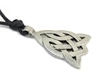 Glatonsbury Tor for Advancement and Success, Pewter Pendant with Corded Necklace