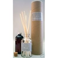 K.Hall Designs Milk (Vanilla, Coconut and Milk) Scented Reed Oil Diffuser