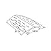 Great Outdoors Gas Grill Stainless Steel Heat Plate, 97081