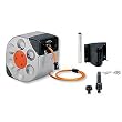 Claber 8990 Automatic Rotoroll Wall Mount Swivel Garden Hose Reel with 66-Feet 1/2-Inch Hose