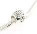 Sterling Silver SIS Sister Bead Charm fits PANDORA BIAGI CHAMILIA Bracelet