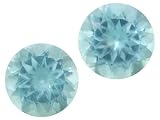 MIN 1.40CTW 6MM ROUND APATITE MATCHED PAIR