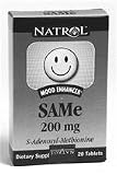 Natrol (incl Laci Le Beau Teas) SAM e S Adenosyl L Methionine, 20 Tabs, 200 MG (Pack of 4) 31IN1MR6K1L. SL160 Natrol (incl Laci Le Beau Teas) SAM e S Adenosyl L Methionine, 20 Tabs, 200 MG (Pack of 4)