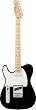 Fender&reg; Standard Telecaster&reg; Left-Hand Electric Guitar - Black, Maple Fretboard