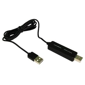Windows 7 Vista XP USB 2.0 Data Link Transfer Cable - Easy Way to Share Files Between 2 Computers