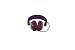 Headphones WeSC Oboe Golden Seasonal red port