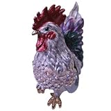Bejeweled Rooster Trinket Box