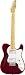 Fender American Vintage '72 Telecaster® Thinline Electric Guitar, Candy Apple Red, Maple Fretboard