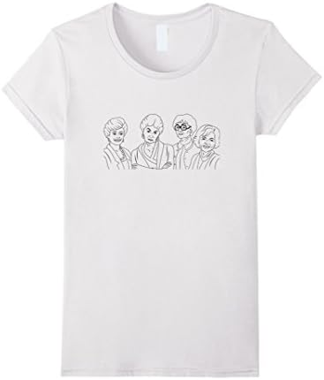 Women's GG Shirt : Thank you for being a friend T-shirt Medium White