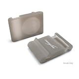 Apple iPod Shuffle 2nd Generation (1GB) FlexiSkin - The Soft Low-Profile Case (Smoke Grey, Frosted Clear)