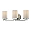 Minka Falstone 3 Lt Bath Vanity Chrome Finish 6423-77