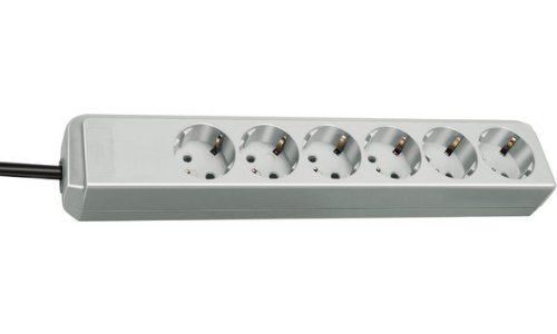 Brennenstuhl ECO Line Steckdosenleiste (6-fach, 1,5 m) grau Preisvergleich