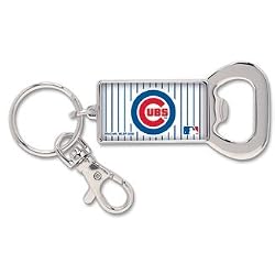 Chicago Cubs Bottle Opener Metal Keychain