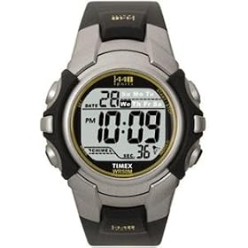 Timex Timex 1440 Sports Digital Full Size Silver/Black: Timex: Watches