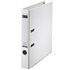 Esselte Leitz 10155001 Qualit�ts-Ordner Plastik 180�, mit Schlitzen, A4, schmal, weiss