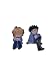 Ouran High School Host Club: Honey and Mori Anime Pin Set of 2_s-1