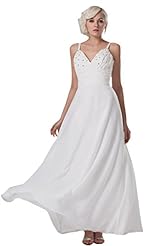 Chiffon Lace Bridesmaid Dress/Prom Dress/Wedding Dress 