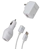 Power Pack for Shuffle Dc Ac USB Cable Belkin Power Pack for iPod Shuffle: Power Cable, AC Adapter, Car Adapter (F8Z009)