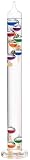 River City Clocks 21 Inch Liquid Galileo Thermometer with Ten Multi-Color Floats and Gold Tags - Model # L3751G