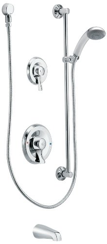 Moen 8341 Commercial Three System Chrome