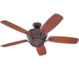 Matrix Ceiling Fan with Optional Light by Monte Carlo