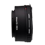 Practical Camera Bayonet Adapter Ring for Nikon G-NEX (Black)