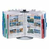 High-Capacity Rotary Display System, 50 color tabs inserts, 50 panels/100 sheets (DBL5655CA)