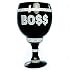 Black Glass Pimp Cup - Boss