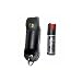 Police Magnum OC-17 Keychain Mace Pepper Spray - 1/2oz Black Leather Case