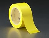 3M(TM) Vinyl Tape 471 Yellow, 1/2 in x 36 yd, 12 per box 6 boxes per case Boxed [PRICE is per ROLL]