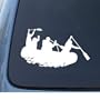 RAFTING - Whitewater Sport - Car, Truck, Notebook, Vinyl Decal Sticker #1203 | Vinyl Color: White