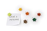 Qualy Leaf A Message Magnets