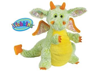 Webkinz Citrus Dragon YELLOW MULTI