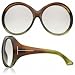 TOM FORD ALESSANDRA TF94 225 OLIVE GREEN PLASTIC SUNGLASSES