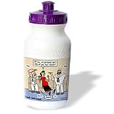 Londons Times Famous People Places Books Cartoons - Olyves Delimma - Water Bottles