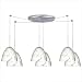 Besa Lighting 6JC-4470 Vila Six Light Midi Pendant