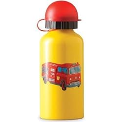 FIRETRUCK boy STAINLESS STEEL eco kids WATER bottle