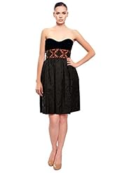 Silk/Velvet Jacquard Beaded  Dress