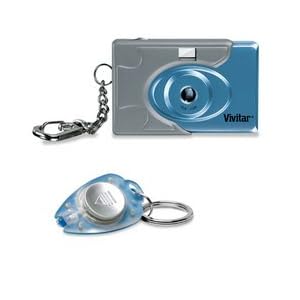 Vivitar 3-in-1 Mini Digital Camera with Flashlight - Blue by MerchSource, LLC