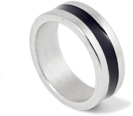 18mm Size PK Finger Ring (Black Stripe) - Magic Trick