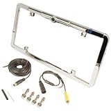 PAC VCI-SRVCC Chrome Full-Frame Rearview CCD Color License Plate Camera